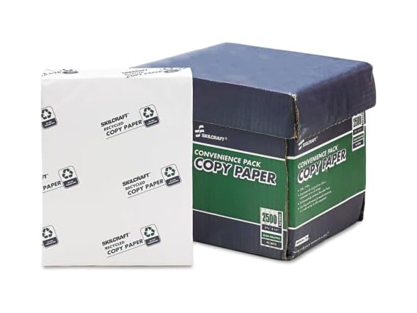 SKILCRAFT 7530-01-562-3259 Recycled Wrapped Copy Paper