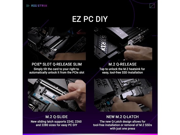 ASUS ROG Strix X870E-E Gaming WiFi AM5 ATX Motherboard