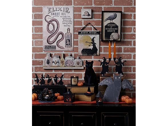 Dancing Witches Decorative Sitter