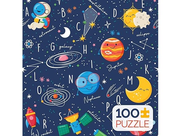 Ceaco- Space Friends 100Pc Jigsaw Puzzle
