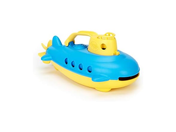 Green Toys Submarine in Yellow & blue
