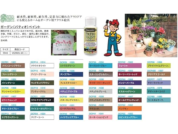 DecoArt DADCP77 Patio Paint Acrylic Summer