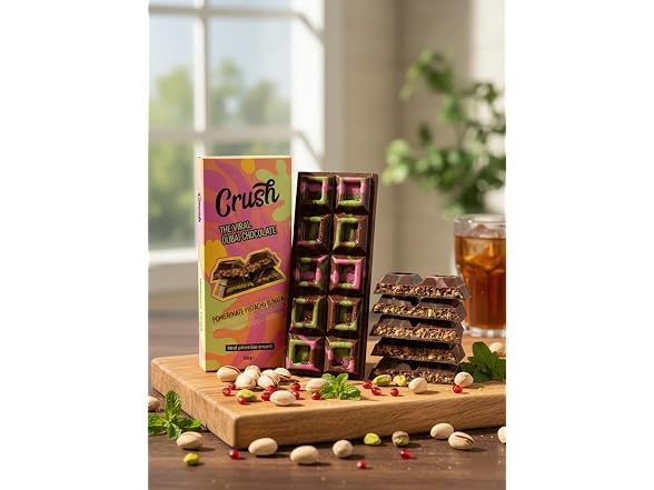 Crush Dubai Pomegranate Bar 7oz