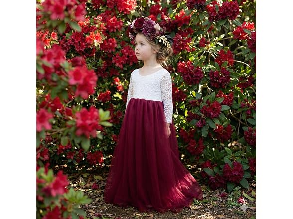 2Bunnies Women (3T) Girl Peony Lace Back Dress
