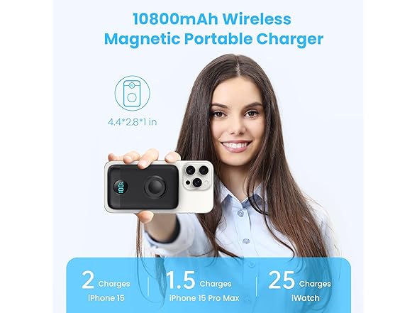 Magsafe 4-in-1 Power Bank - 10800mAh