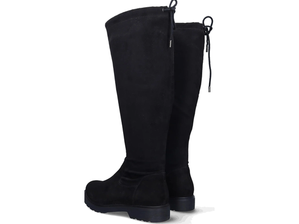 Goat Suede Stretch Tall Boots