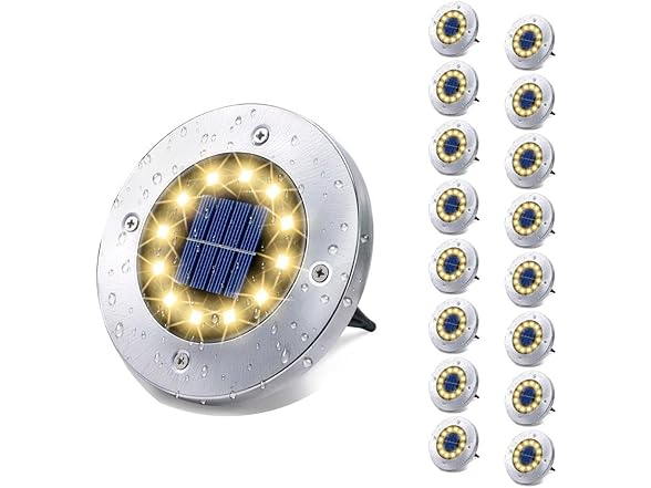 HOUSEOFLED Solar Ground Lights