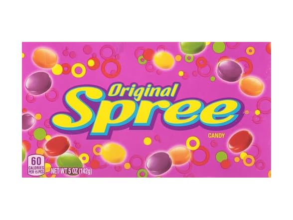 Spree Candy Theater Box, original, 5 Ounce