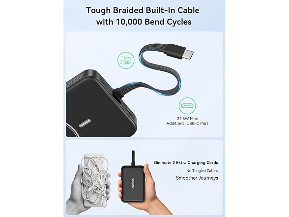 GREPRO Magnetic Power Bank 10000mAh