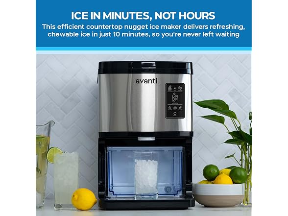 Avanti 33lbs Nugget Ice Maker