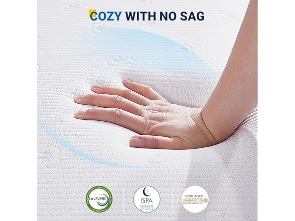 Avenco 10 Inch Memory Foam King Mattress