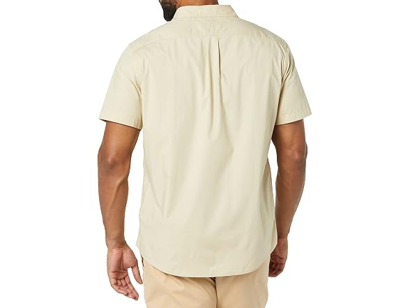 Amazon Essentials Men Shirt Light Khaki Brown