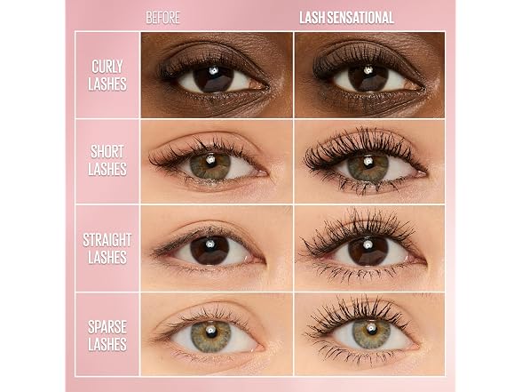 Maybelline Lash Sensational Washable Mas