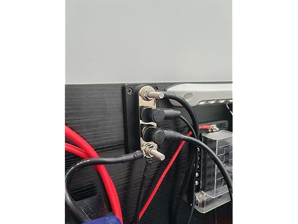 Silicone Ring Terminal Covers 8 Black