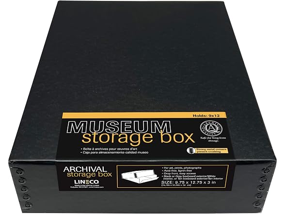 Lineco Museum Archival Storage Box, Drop DIY - Gallery 2