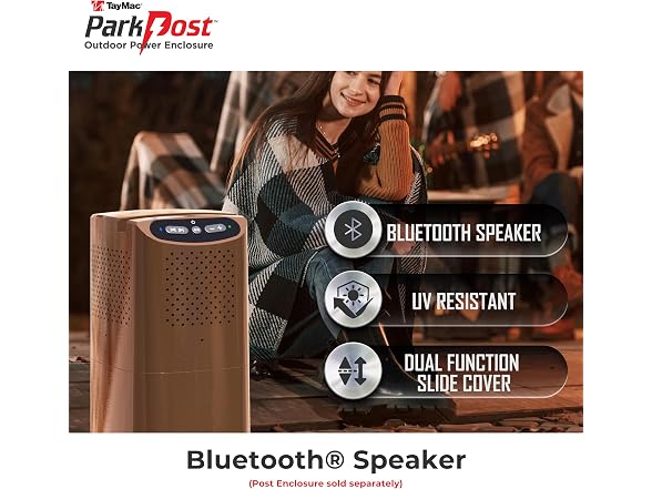 TayMac Bronze BT Speaker Slide Cover
