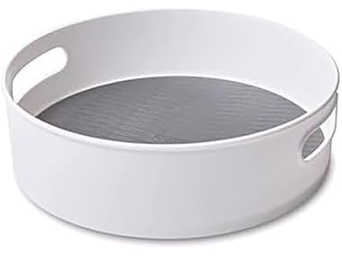 $8.99 Copco Non-Skid Storage Turntable, 12-Inch, Gray dealfomo