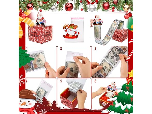 Christmas Money Box