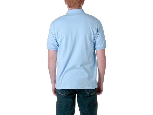 Hanes Men (L) Cotton-Blend EcoSmart Polo Jersey
