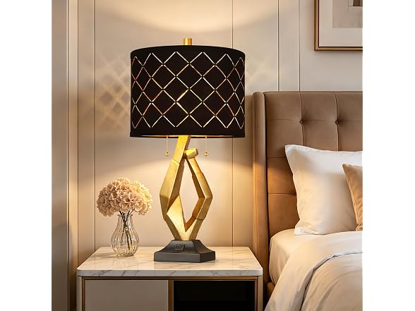 ROTTOGOON Modern Black and Gold Table