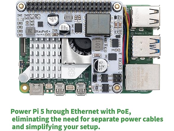 Expansion Board for Raspberry Pi 5