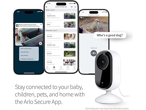 ARLO VMC3060 Essential 2nd Gen 2K Single Cam