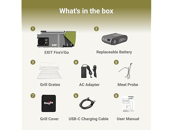 20V Portable Wood Pellet Grill Smoker