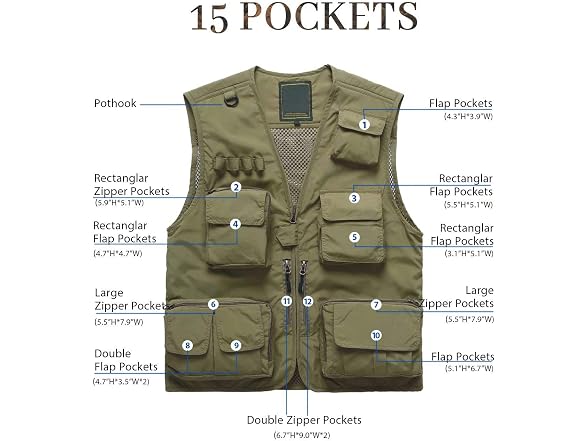 Magcomsen Men (M) Outerwear Vest Lightweight Vest