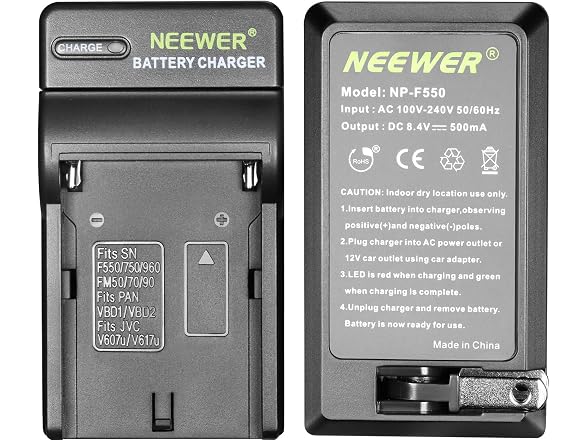 Neewer AC Wall Charger Battery Charger