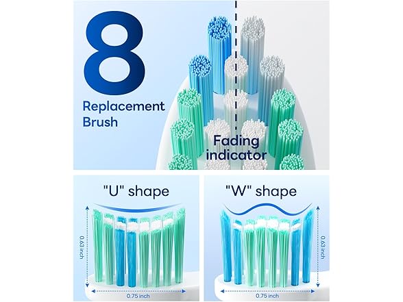 Bymore Electric Toothbrush for Adults Sonic