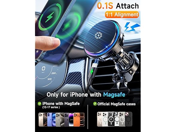 Magsafe Car Charger Mount