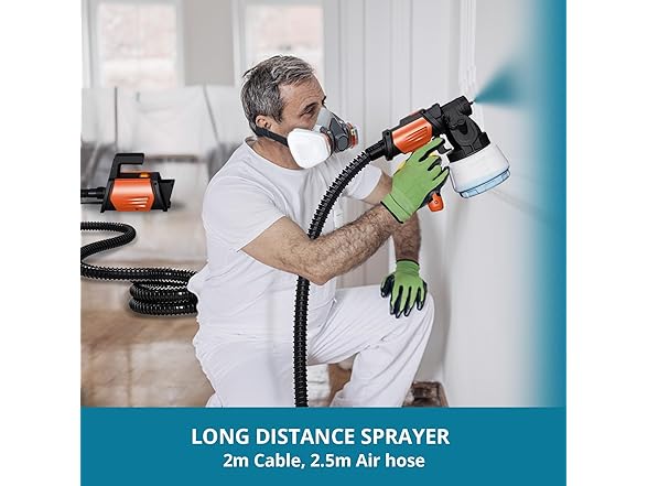 TILSWALL S800 Paint Sprayer 800W HVLP Gun