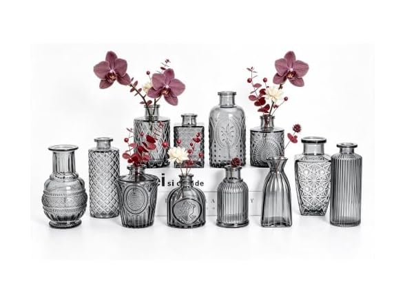 Sawoake Mini Bud Vases Set of 12 As