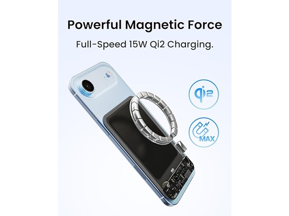 5000mAh Magnetic Power Bank Qi2