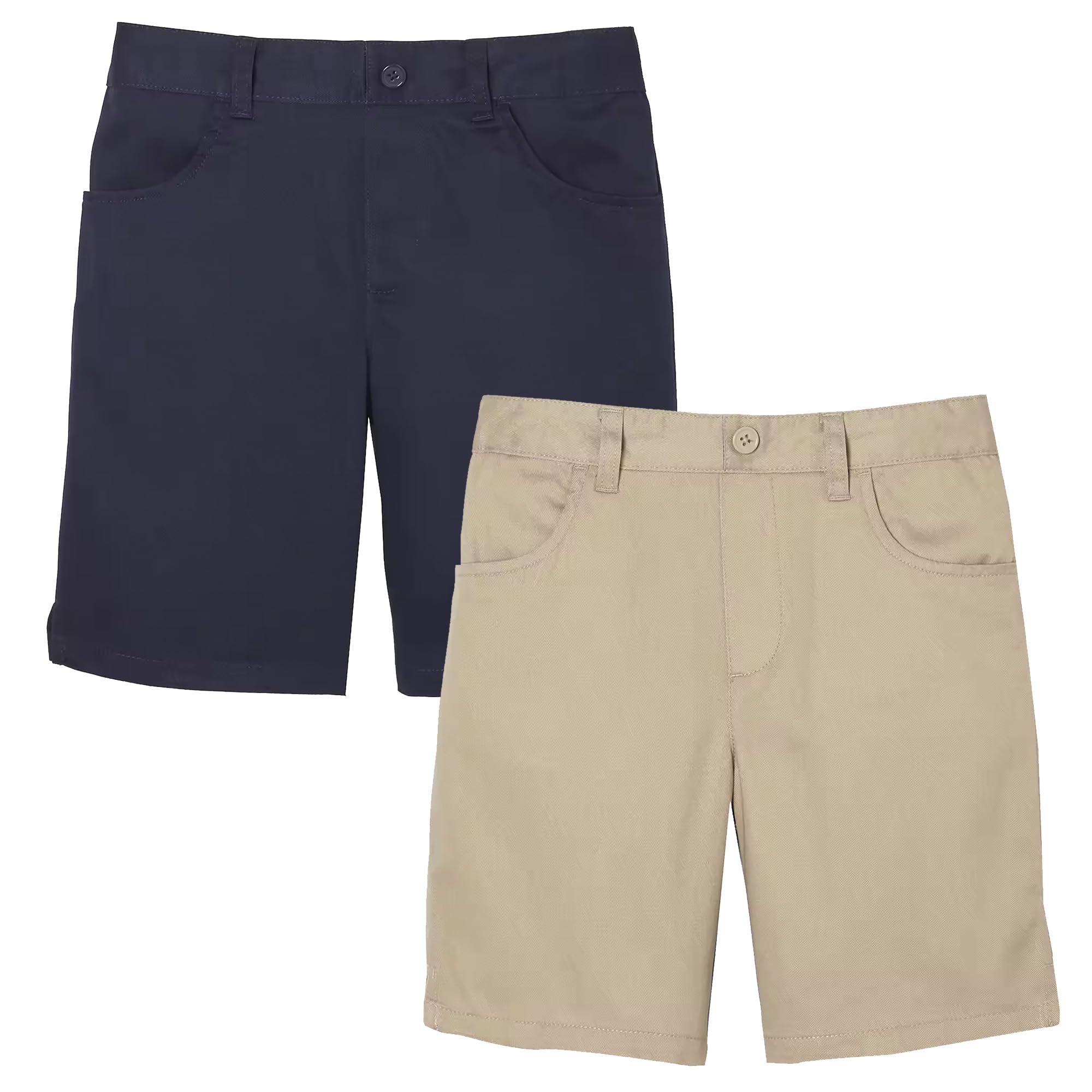 2PK Girls Super Stretch Bermuda Shorts - Gallery 6