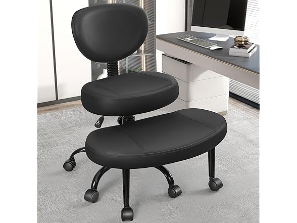 Primy Criss Cross Office Chair - ADHD Cross Legged Chair wit (Open Box)
