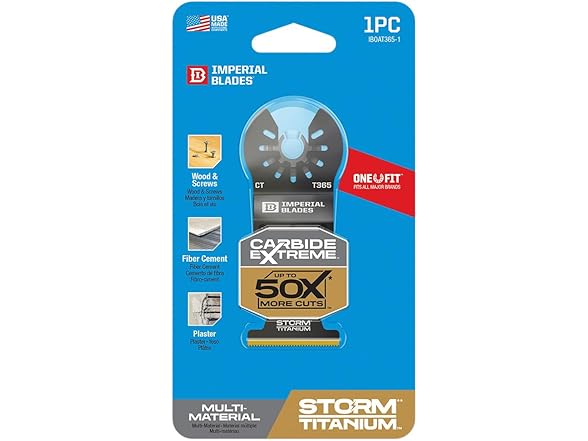 Imperial IBOAT365-1 Carbide MultiMaterial Blade