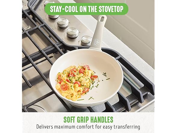 GreenLife Soft Grip 8” Frypan Skillet