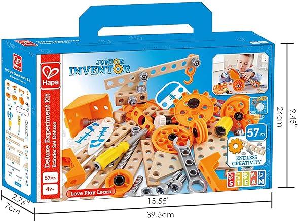Hape Junior Inventor Deluxe Experiment Kit
