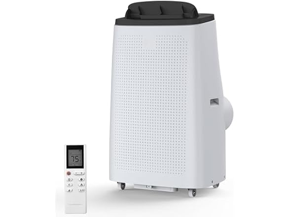 DrawVibe 14,000 BTU Portable Air Conditioner Cool
