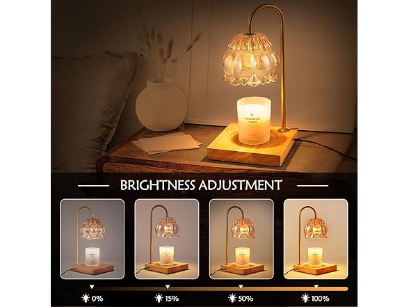 Brightever Candle Lamp Warmer with Timer