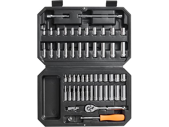 VEVOR 54 Piece Socket Set SAE and Metric
