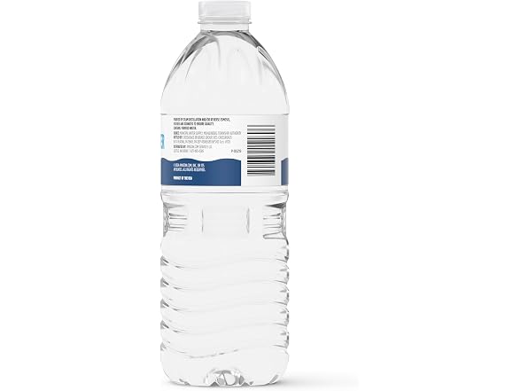 Amazon Grocery, Purified Water, 16.9 Fl