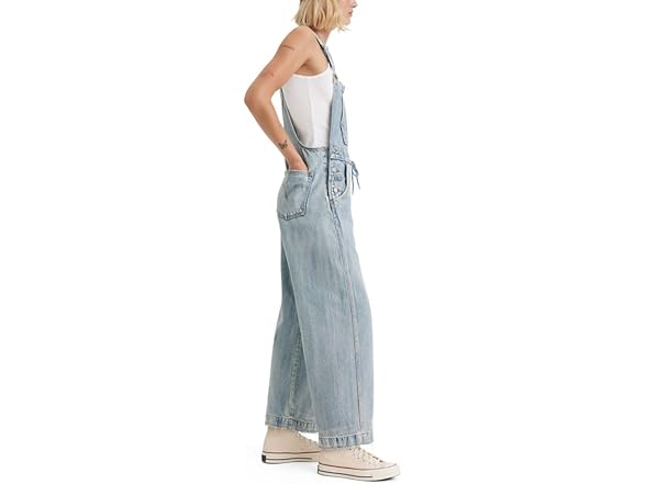 Levis Womens Apron Overall Blue (XL)