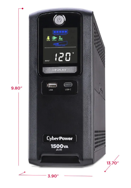 CyberPower LX1500GU3 1500VA/90 UPS System - Gallery 14