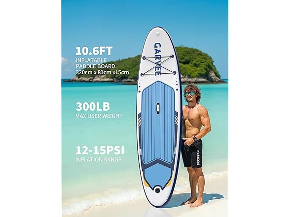 Garvee ISUP 10.6ft × 30" Adults