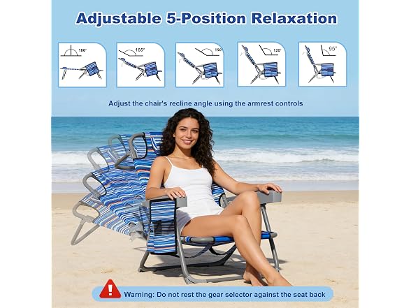 Beach Chair Lay Flat Folding Backpack Beach Chairs