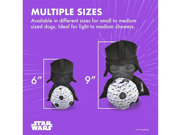 STAR WARS for Pets Easter Darth Vader Empire Egg Dog Toy
