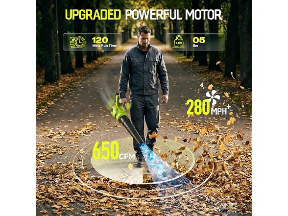 Fenbeli Cordless Leaf Blower