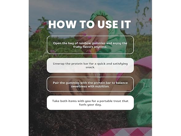 9 Item Set- Katjes Gummies Rainbow & RXBAR Sea Salt